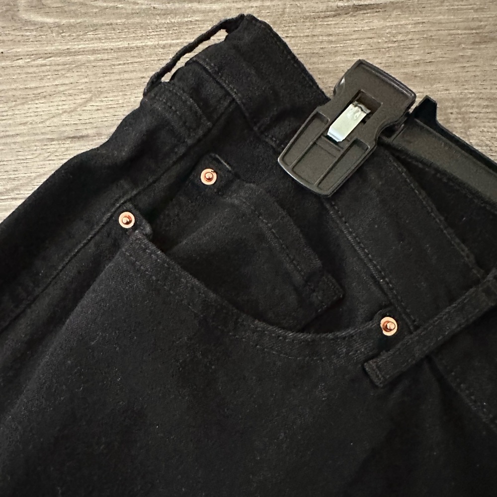 NWT| High Rise Boot Cut Black Jeans - Picture 3 of 9